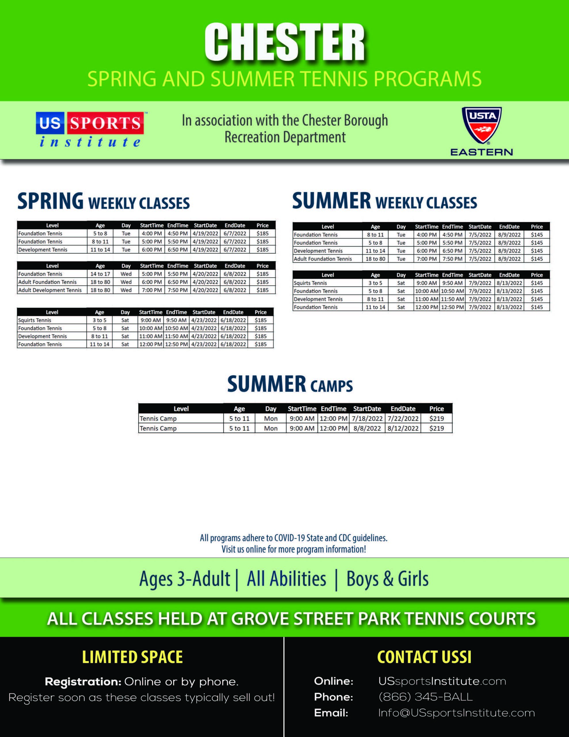 Adult Sports Chester Recreation