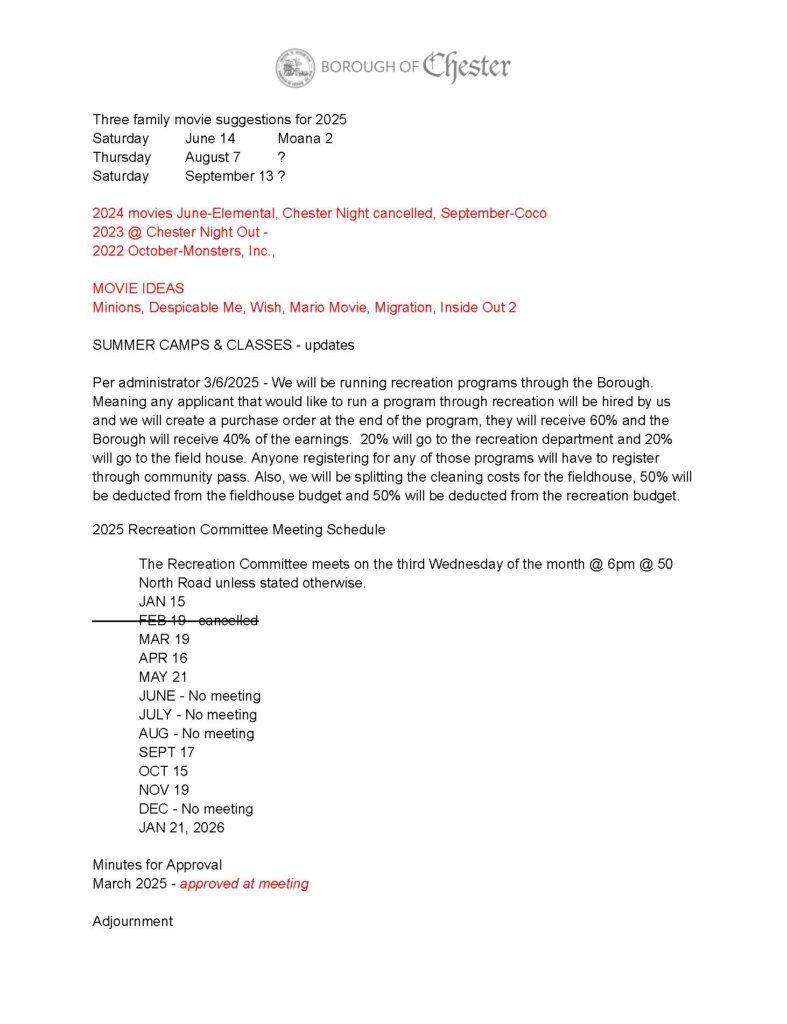 2025-03-19 Recreation Committee Meeting Agenda _Page_2