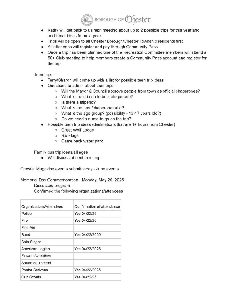 2025-04-23 Recreation Committee Meeting Agenda & Minutes _Page_2